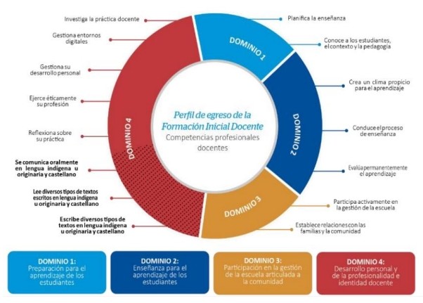 Perfil de egreso de la Formación Inicial Docente — Competencias profesionales docentes